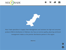 Tablet Screenshot of nextrade.com.pk